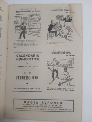 Historia del año 1950.por Valentín castanys