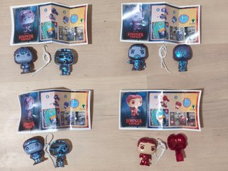 Lote Figuras Kinder Stranger Things Funko