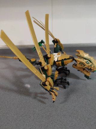 Lego 70503 The Golden Dragón Ninjago.