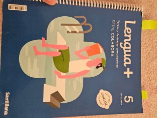 Libros de texto Santillana de 5 de primaria