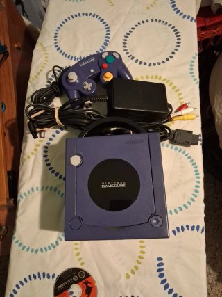 Consola Nintendo GameCube Morada