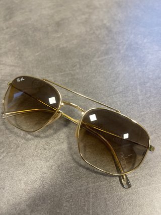Gafas de sol Ray Ban RB3707 Dorado y Marrón