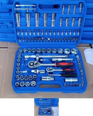 Kit Attrezzi 108 Pezzi Chiavi Bussola Valigetta