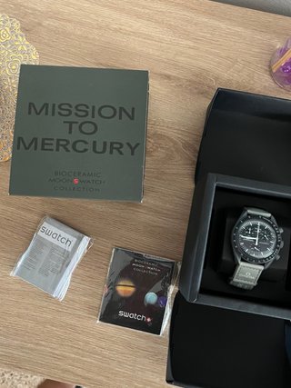 Reloj Omega x Swatch Nuevo Mission To Mercury