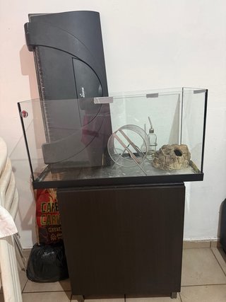 Acuario Pecera con accesorios