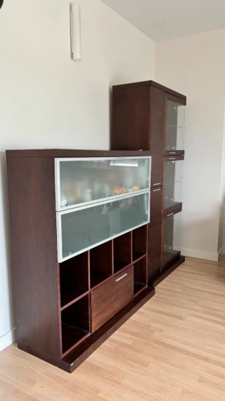 Mueble de salón madera robusto
