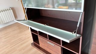 Mueble de salón madera robusto