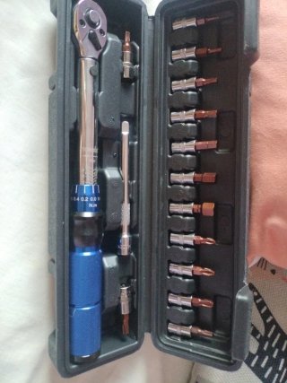Llave dinamométrica 2-24Nm 15Pcs nueva