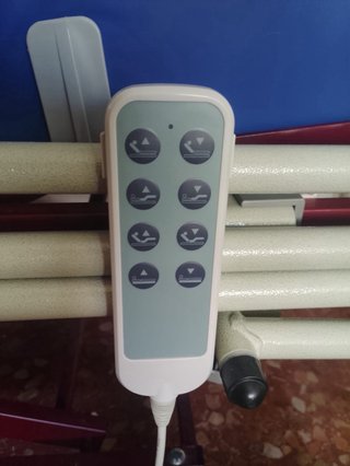 Cama articulada eléctrica con colchón de aire