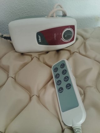 Cama articulada eléctrica con colchón de aire