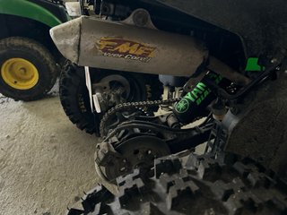 Quad Yamaha Blaster Negro/Verde