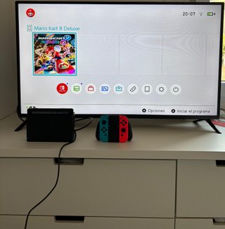 Nintendo Switch V2 Completa Azul/Rojo
