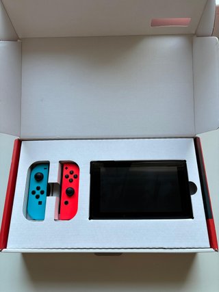 Nintendo Switch V2 Completa Azul/Rojo
