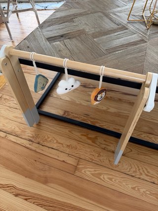 Gimnasio bebé madera Montessori plegable