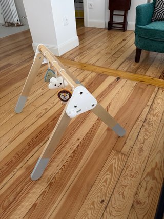 Gimnasio bebé madera Montessori plegable