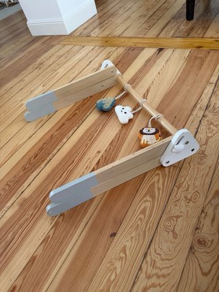Gimnasio bebé madera Montessori plegable