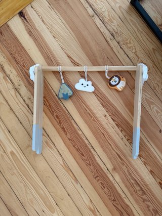 Gimnasio bebé madera Montessori plegable