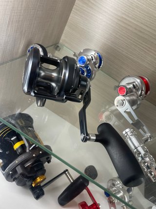 Carrete shimano ocea jigger 2500 ld slow pitch rod