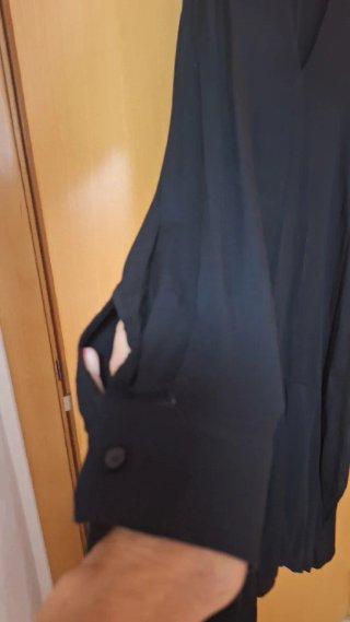 Vestido negro largo