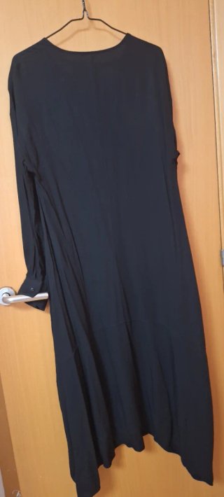Vestido negro largo