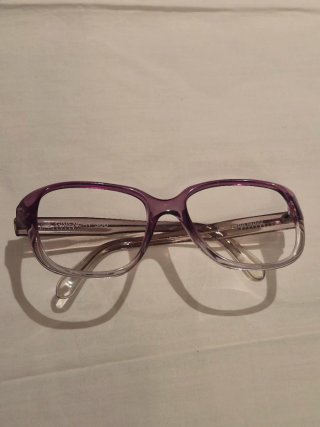 Gafas Givenchy Moradas Años 80 auténticas