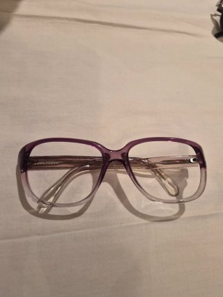 Gafas Givenchy Moradas Años 80 auténticas