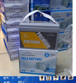 Batteria Gel Solatmos 12V 150Ah Fotovoltaico