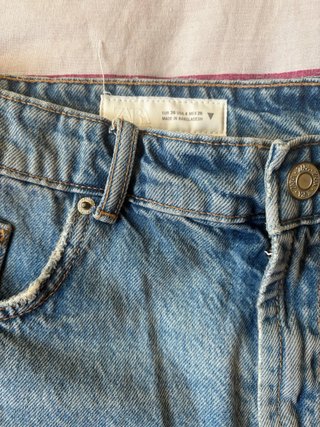 Shorts vaqueros Zara tiro alto rotos