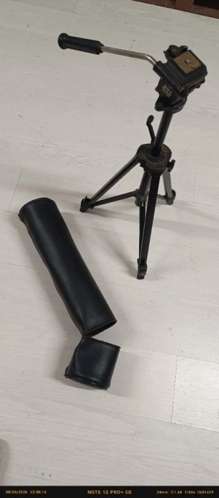 Trípode Velbon DV48 + rótula PH258 + funda