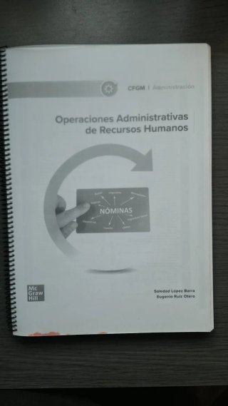 Operaciones Administrativas de Recursos Humanos