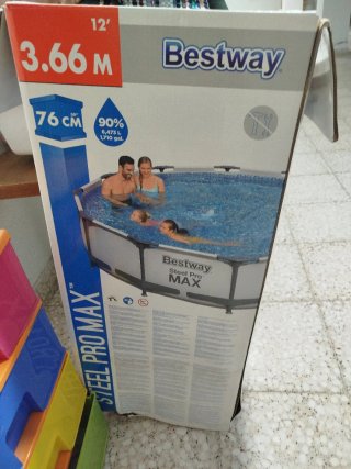 Piscina Bestway Steel Pro MAX 3.66m x 76