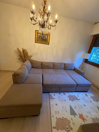 Divano letto angolare 3 posti