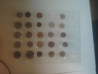 Colección de monedas antiguas