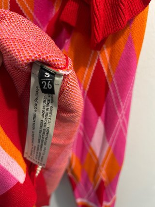 Chaqueta Uterqüe punto rombos talla S