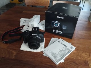 Canon EOS R100 Mirrorless Nueva + 2 Años Garantía