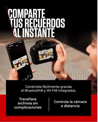 Canon EOS R100 Mirrorless Nueva + 2 Años Garantía