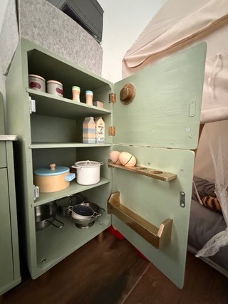 Cocina Zara Home + Frigorífico DIY