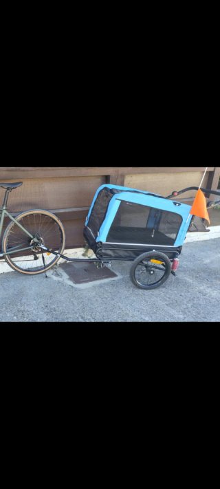 Carrito Paseo y Bicicleta Azul