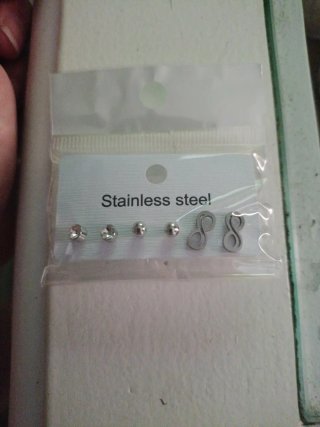 Pendientes Acero Inoxidable
