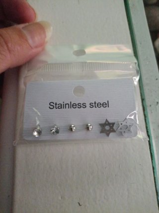 Pendientes Acero Inoxidable