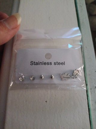 Pendientes Acero Inoxidable