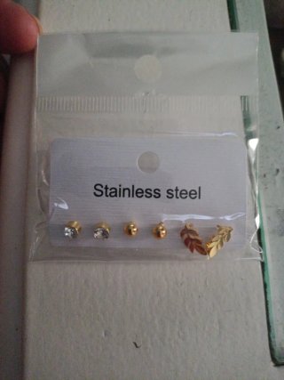 Pendientes Acero Inoxidable