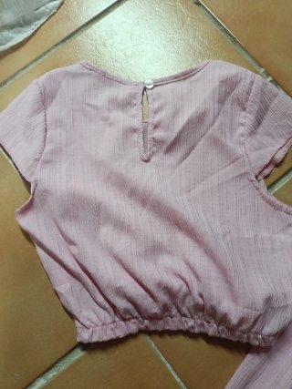 Conjunto niña rosa 10 años