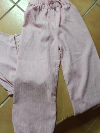 Conjunto niña rosa 10 años