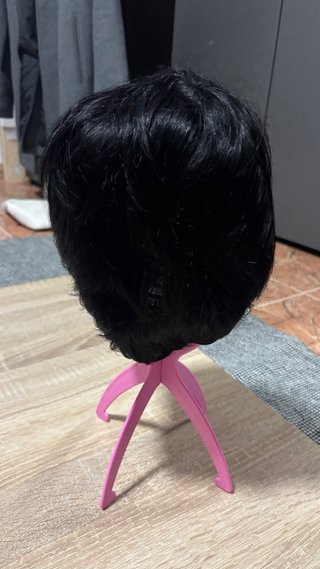 Peluca corta pelo natural unisex