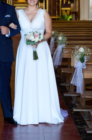 Vestido de Novia Elegante Blanco