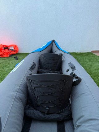 Kayak Hinchable Sevylor Sirocco 2/3 Plazas + Remos