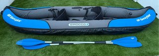 Kayak Hinchable Sevylor Sirocco 2/3 Plazas + Remos