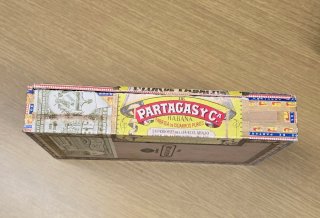 Caja antigua original de puros Partagás Habana
