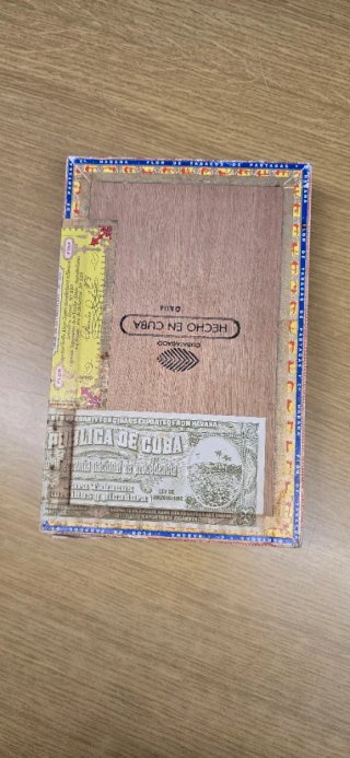 Caja antigua original de puros Partagás Habana